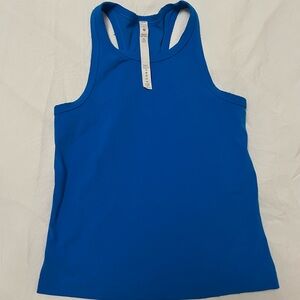 Lululemon Racerback Tank- Cool Cerulean Blue- Size 6
